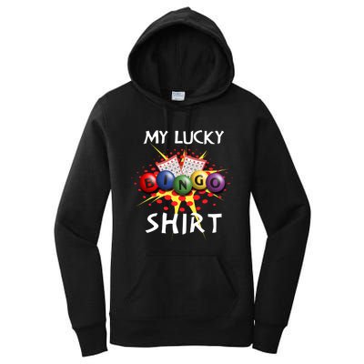 My Lucky Bingo Sweatshirt Cute Lucky Player Women's Pullover Hoodie