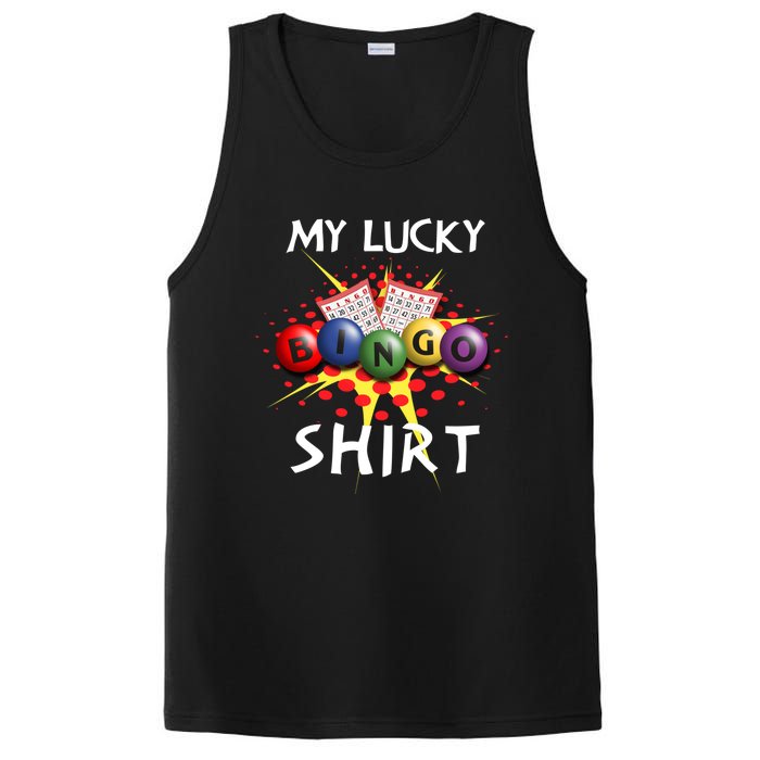 My Lucky Bingo Sweatshirt Cute Lucky Player PosiCharge Competitor Tank