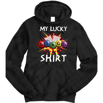 My Lucky Bingo Sweatshirt Cute Lucky Player Tie Dye Hoodie