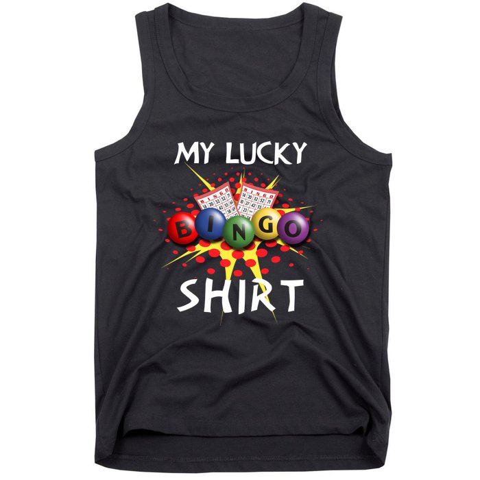 My Lucky Bingo Sweatshirt Cute Lucky Player Tank Top