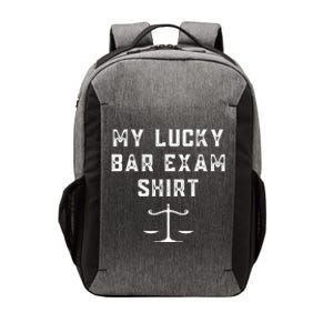 My Lucky Bar Exam Funny Law School Graduation Gift Vector Backpack