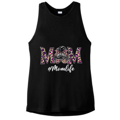 Mom Life Cute Cool Mothers Day Ladies PosiCharge Tri-Blend Wicking Tank