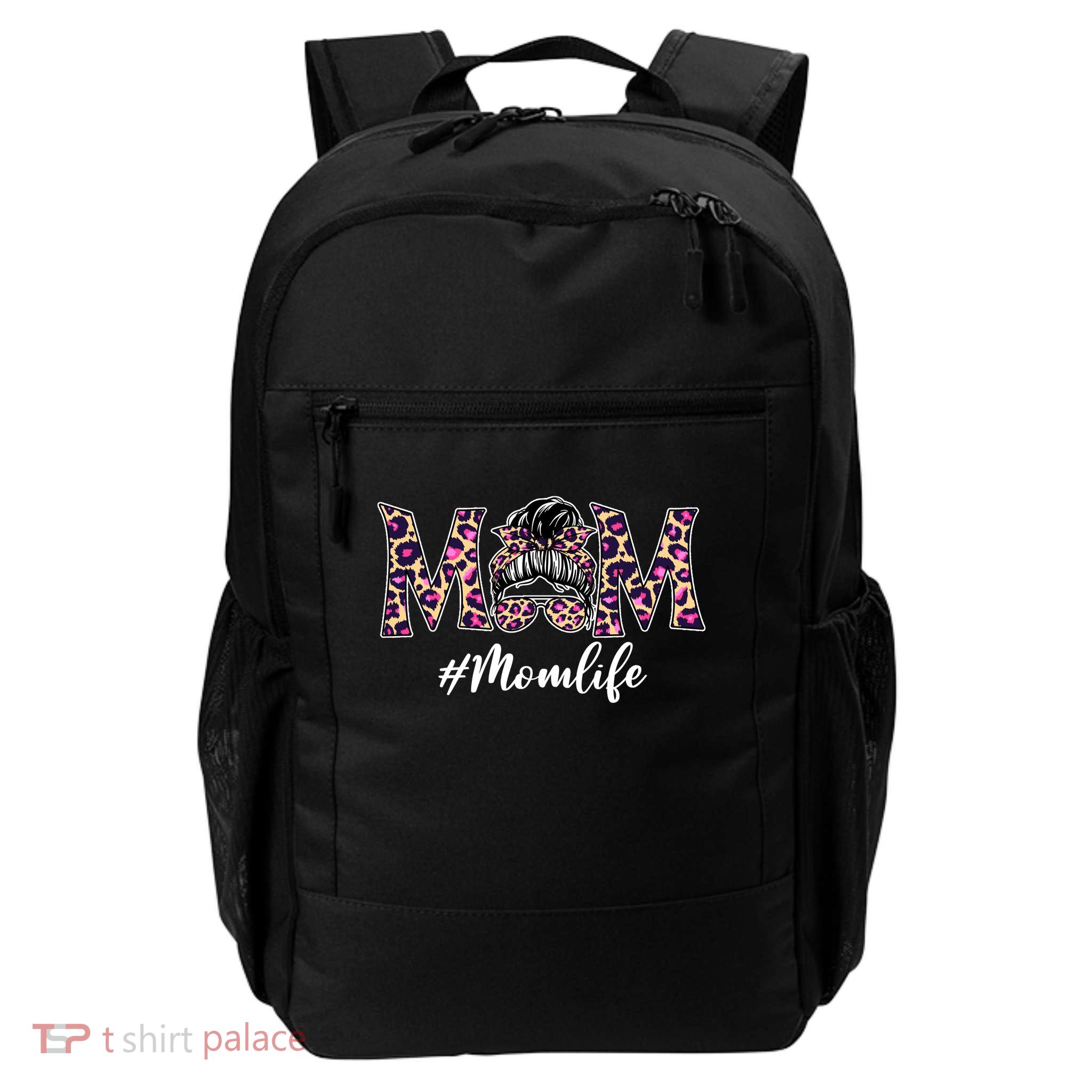 Mom Life Cute Cool Mothers Day Daily Commute Backpack