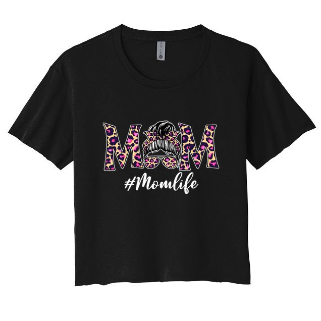 Mom Life Cute Cool Mothers Day Crop Top