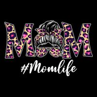 Mom Life Cute Cool Mothers Day Wool Snapback Cap