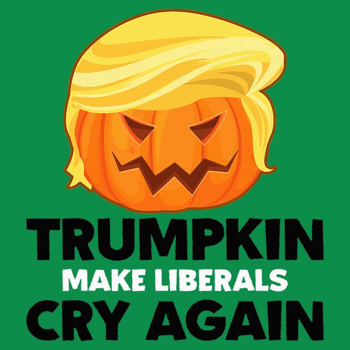 Make Liberals Cry Again Trumpkin Trump Halloween T-Shirt