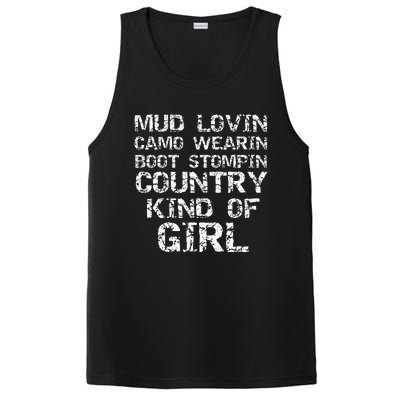 Mud Lovin Camo Wearin Boot Stomping Country Kind PosiCharge Competitor Tank