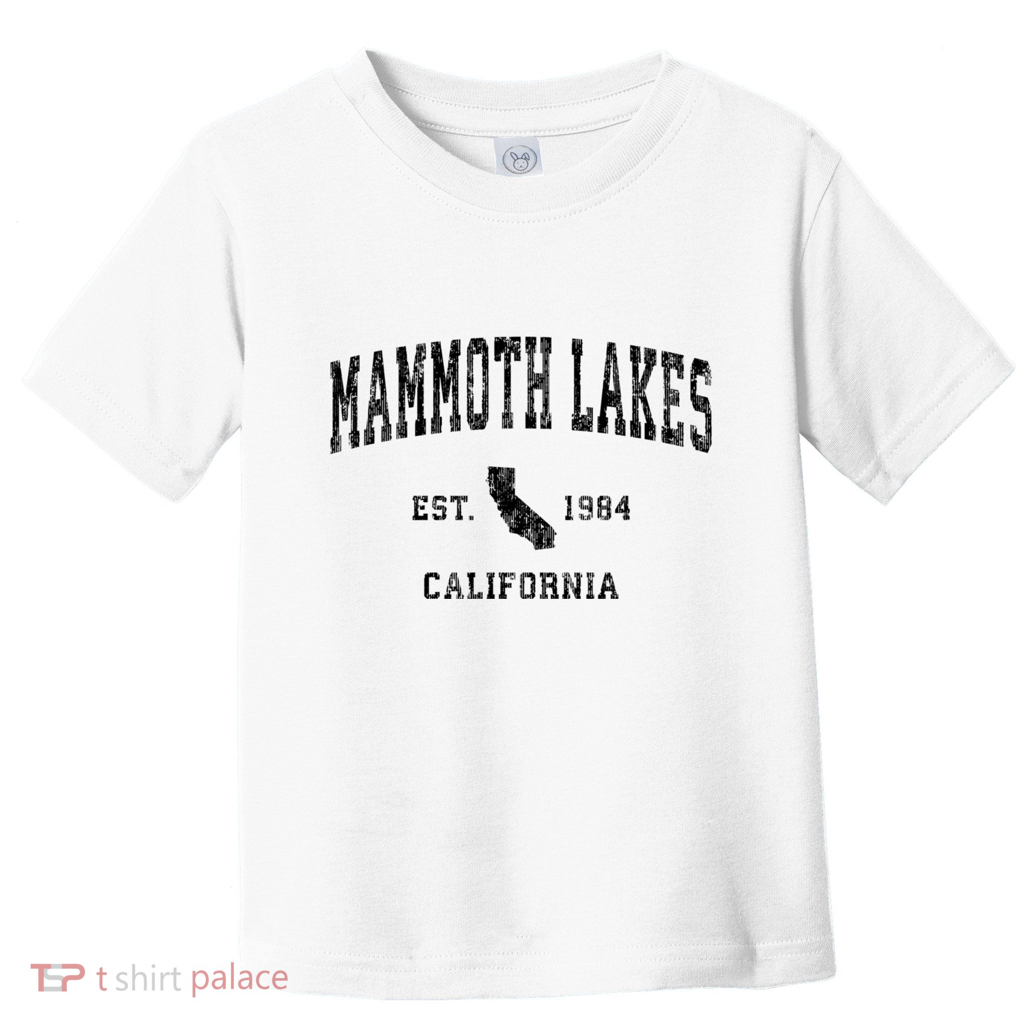 Mammoth Lakes California Ca Vintage Established Athletic Sports Design Toddler T-Shirt