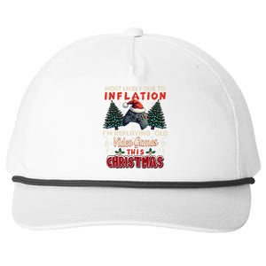 Most Likely Christmas Design Inflation Retro Gaming V3 Snapback Five-Panel Rope Hat