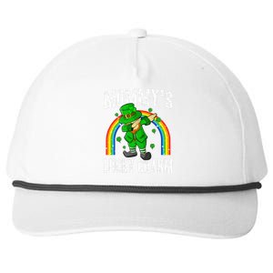 Mommy's Lucky Charm St Patricks Day Leprechaun Snapback Five-Panel Rope Hat