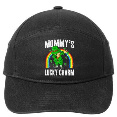 Mommy's Lucky Charm St Patricks Day Leprechaun 7-Panel Snapback Hat