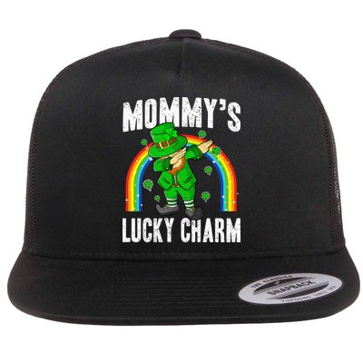 Mommy's Lucky Charm St Patricks Day Leprechaun Flatbill Hat