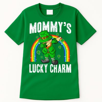 Mommy's Lucky Charm St Patricks Day Leprechaun Tall T-Shirt