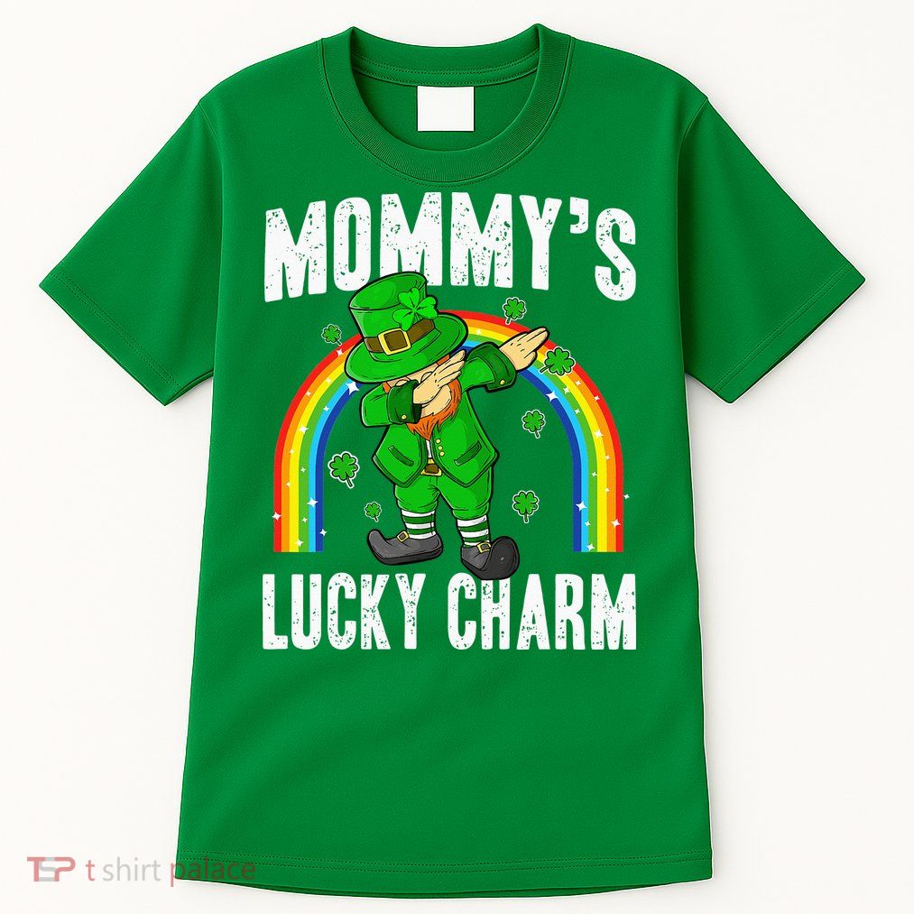Mommy's Lucky Charm St Patricks Day Leprechaun Tall T-Shirt