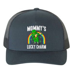 Mommy's Lucky Charm St Patricks Day Leprechaun Yupoong Adult 5-Panel Trucker Hat