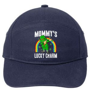 Mommy's Lucky Charm St Patricks Day Leprechaun 7-Panel Snapback Hat