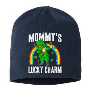 Mommy's Lucky Charm St Patricks Day Leprechaun Sustainable Beanie