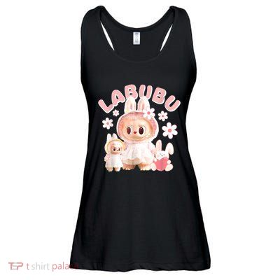 Meme Labubu Cute Labubu The Monsters Pin.K Gift Ladies Essential Flowy Tank