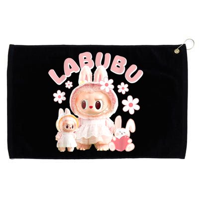 Meme Labubu Cute Labubu The Monsters Pin.K Gift Grommeted Golf Towel