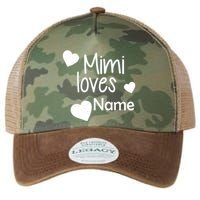Mimi Loves Custom Text Personalize Name Legacy Tie Dye Trucker Hat