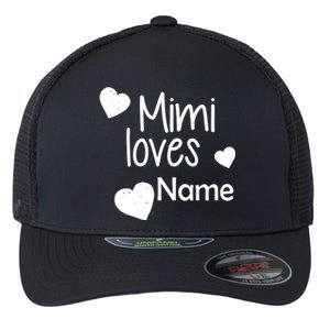 Mimi Loves Custom Text Personalize Name Flexfit Unipanel Trucker Cap