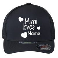 Mimi Loves Custom Text Personalize Name Flexfit Unipanel Trucker Cap
