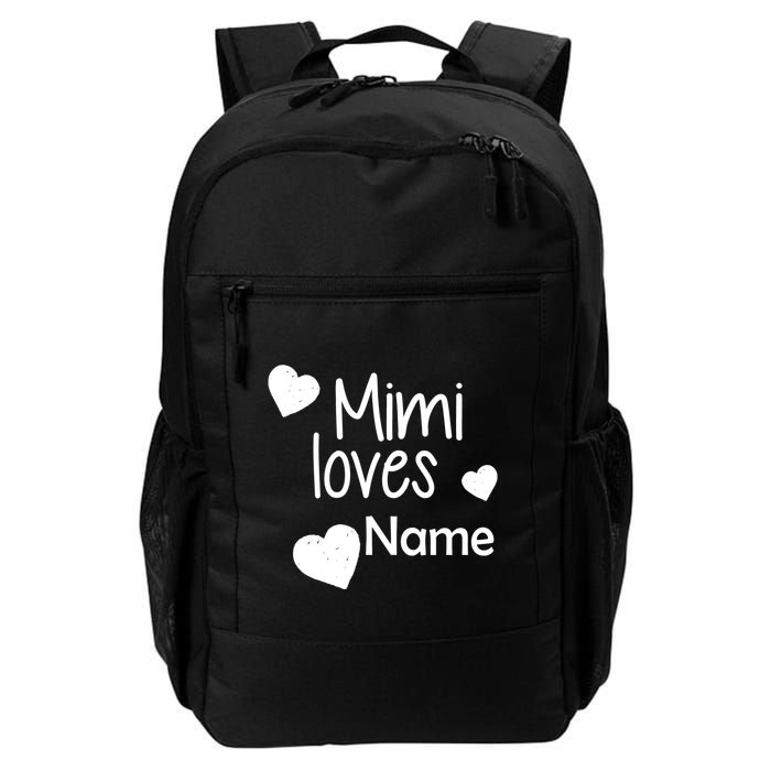 Mimi Loves Custom Text Personalize Name Daily Commute Backpack