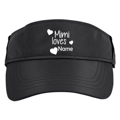 Mimi Loves Custom Text Personalize Name Adult Drive Performance Visor