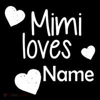 Mimi Loves Custom Text Personalize Name Sustainable Beanie