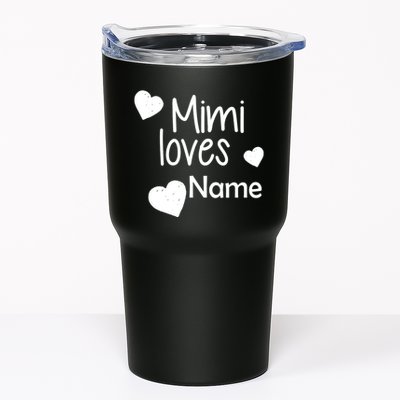 Mimi Loves Custom Text Personalize Name Tumbler