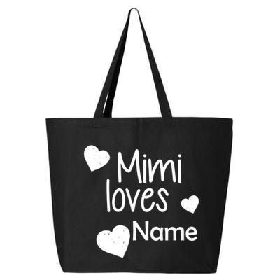Mimi Loves Custom Text Personalize Name 25L Jumbo Tote