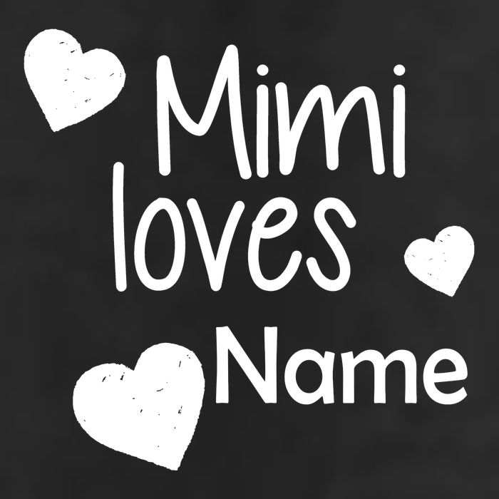 Mimi Loves Custom Text Personalize Name 25L Jumbo Tote