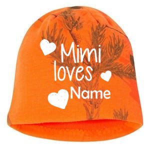 Mimi Loves Custom Text Personalize Name Kati - Camo Knit Beanie