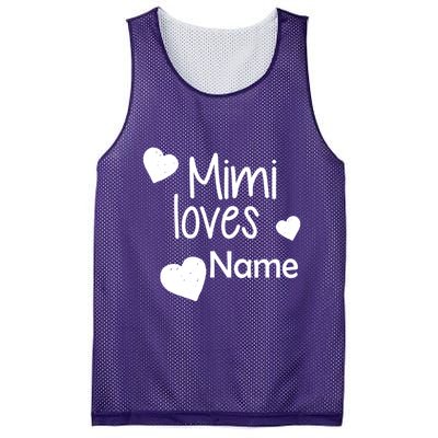 Mimi Loves Custom Text Personalize Name Mesh Reversible Basketball Jersey Tank