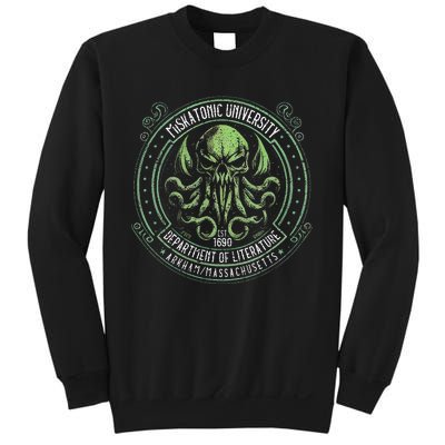 Miskatonic Logo Cosmic Horror Cthulhu Sweatshirt