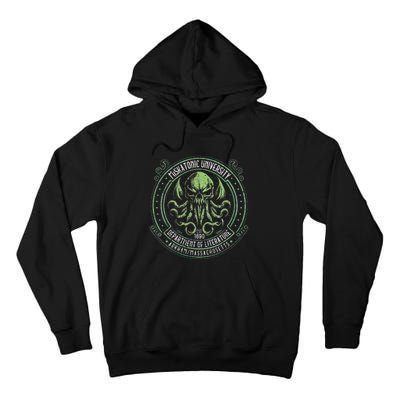 Miskatonic Logo Cosmic Horror Cthulhu Tall Hoodie