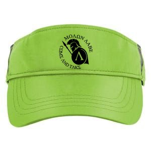 Molon Labe Come And Take Adult Drive Performance Visor