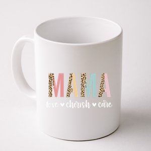 Mama Love Cherish Care Mama Graphic Mom Gift Top Gift Coffee Mug