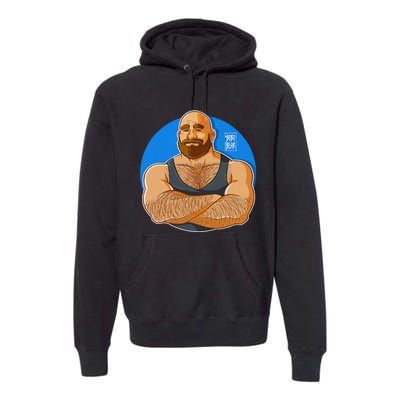 Mario Likes Crossing Arms Premium Hoodie