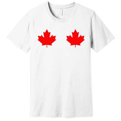 Maple Leaf Canada Day Canadian Flag Premium T-Shirt