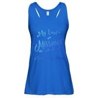 My Last Christmas As A Miss Soon To Be Mrs Funny Christmas Cool Gift Ladies Essential Flowy Tank