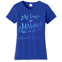 My Last Christmas As A Miss Soon To Be Mrs Funny Christmas Cool Gift Women's T-Shirt