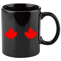 Maple Leaf Canada Day Canadian Flag 11oz C Handle Ceramic Mug