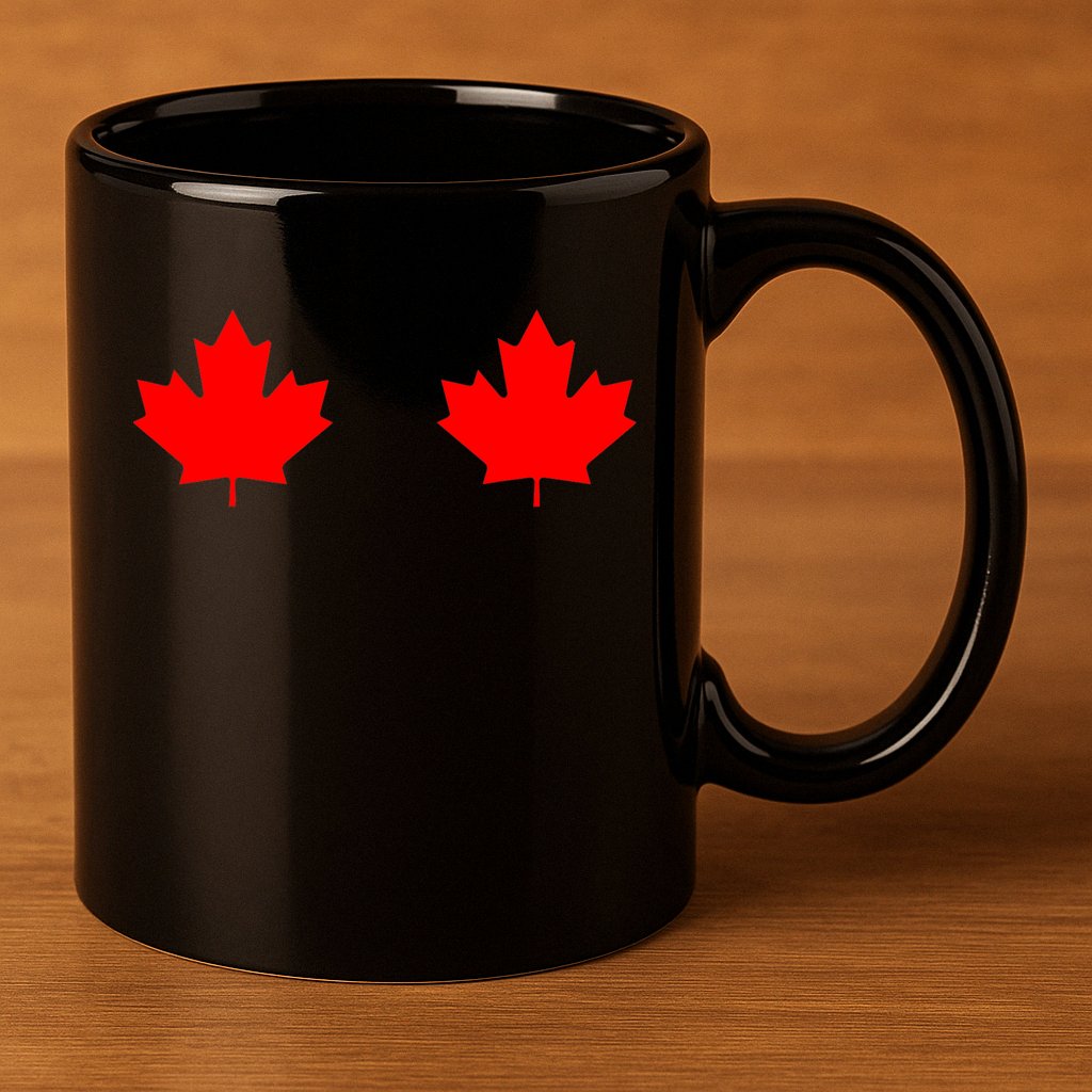 Maple Leaf Canada Day Canadian Flag 11oz C Handle Ceramic Mug