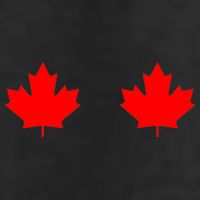 Maple Leaf Canada Day Canadian Flag 25L Jumbo Tote