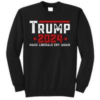 Make Liberals Cry Again Vintage Trump 2024 Sweatshirt