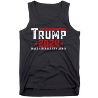 Make Liberals Cry Again Vintage Trump 2024 Tank Top