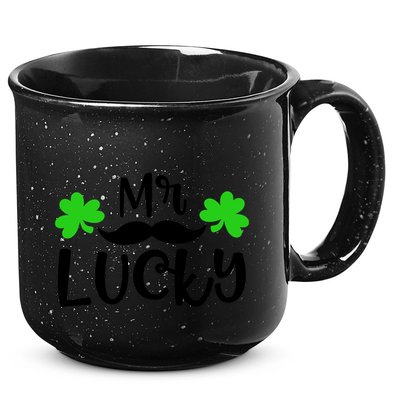 Mr Lucky Cute Gift 15oz Campfire Ceramic Mug