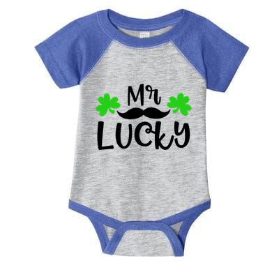 Mr Lucky Cute Gift Infant Baby Jersey Bodysuit