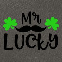 Mr Lucky Cute Gift Cotton Canvas Backpack